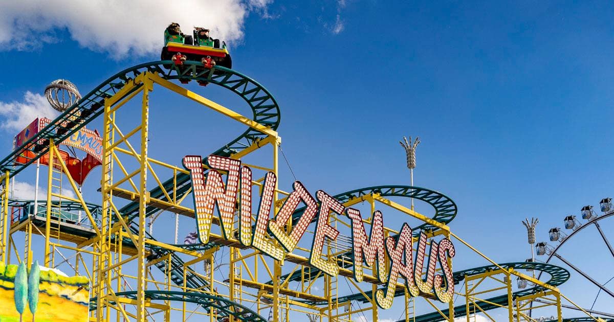 Die Wilde Maus auf dem Dom