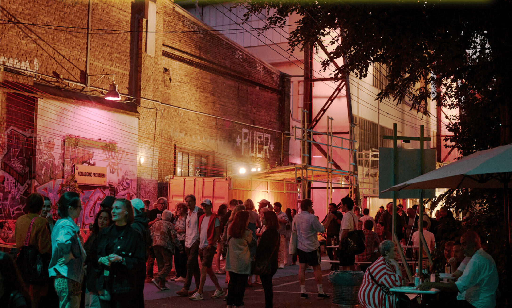 Festivalgarten auf Kampnagel