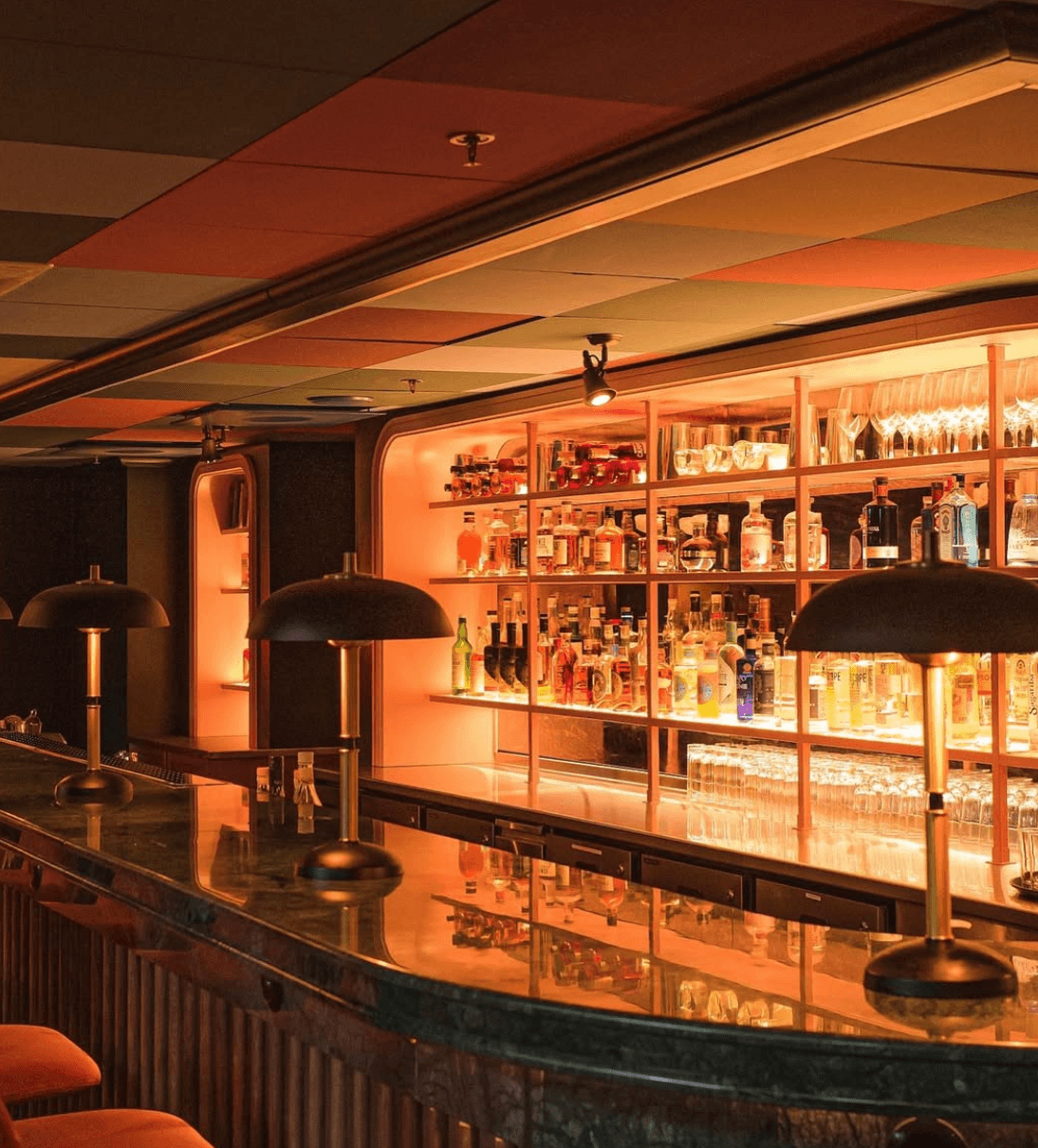 Tresen der Boilerman Bar