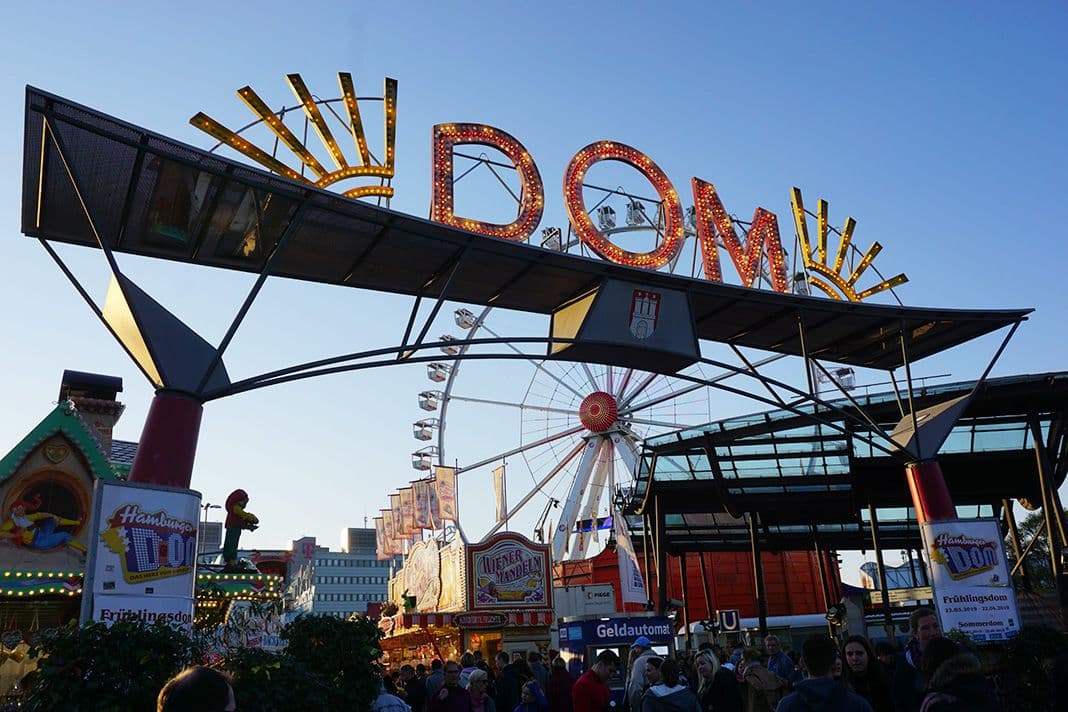 Eingang des Hamburger Doms