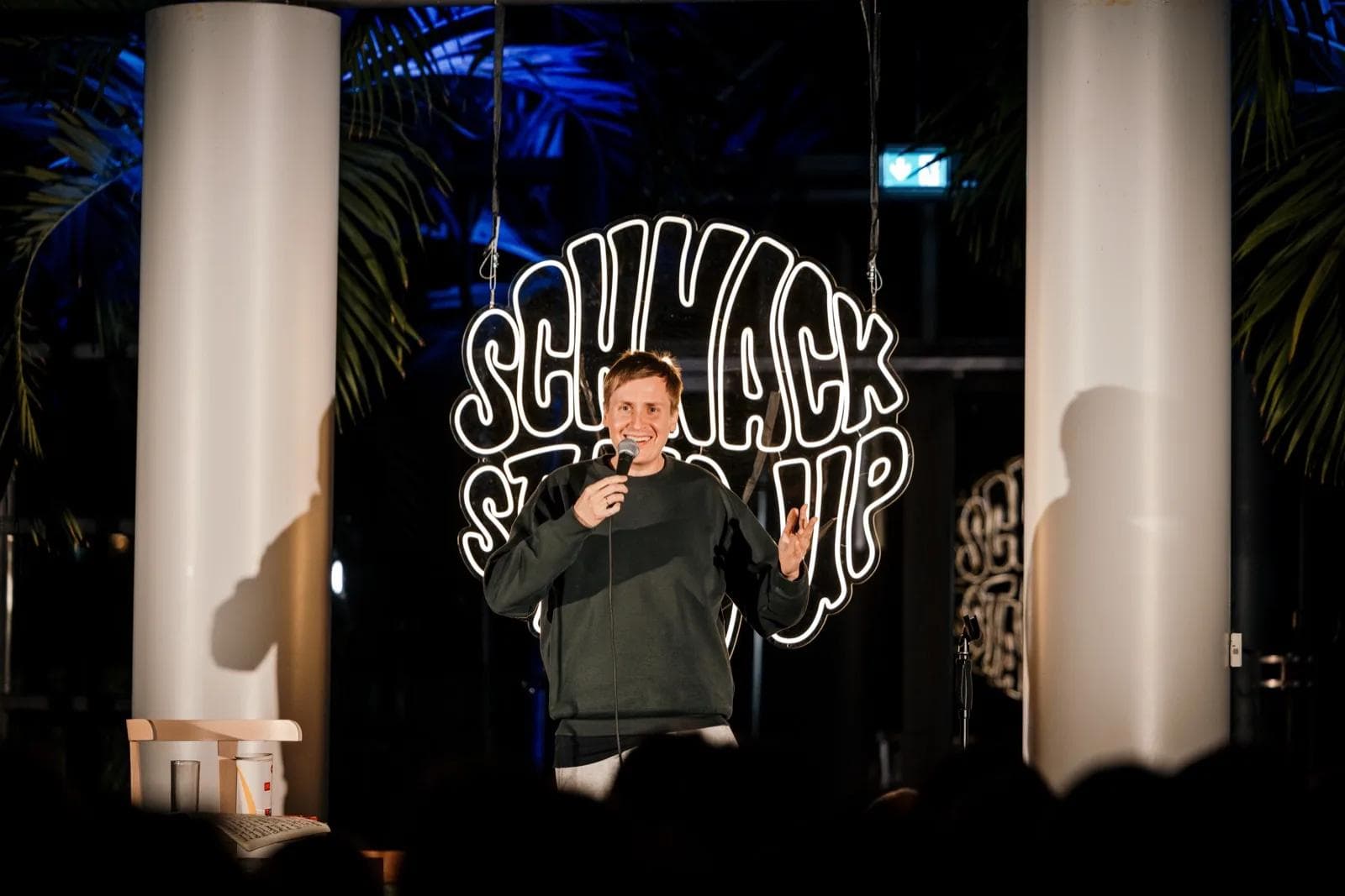 Schnack Stand Up Comedy draußen