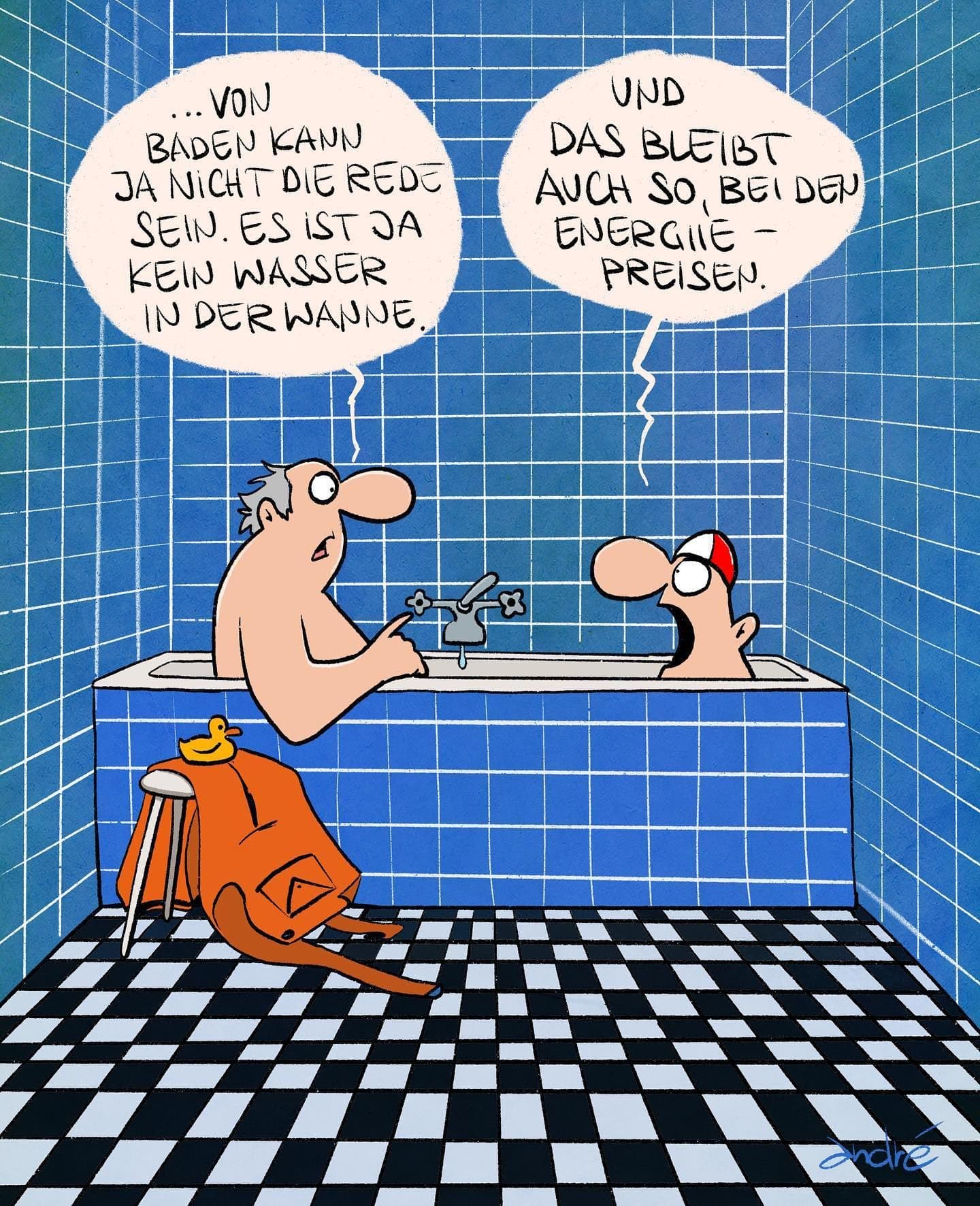 Kartoon von Loriot